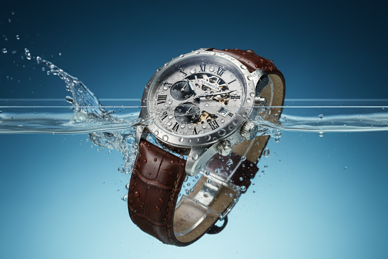 Cómo funciona la resistencia al agua de los relojes: lo que realmente significa 30m, 50m y 100m