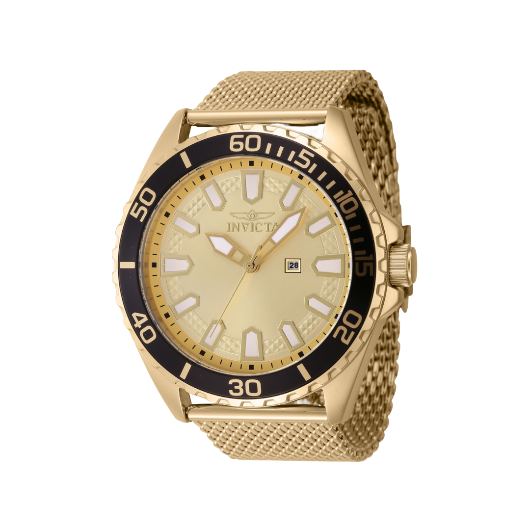 Invicta Pro Diver Men's Watch - 46mm, Gold (46902)