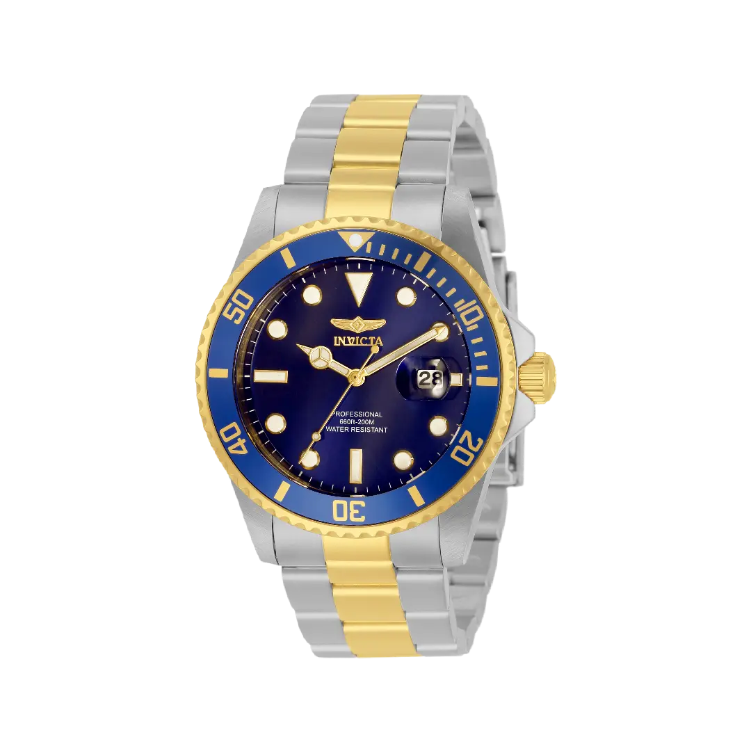 Invicta Pro Diver Men's Watch - 42mm, Steel, Gold (33268)