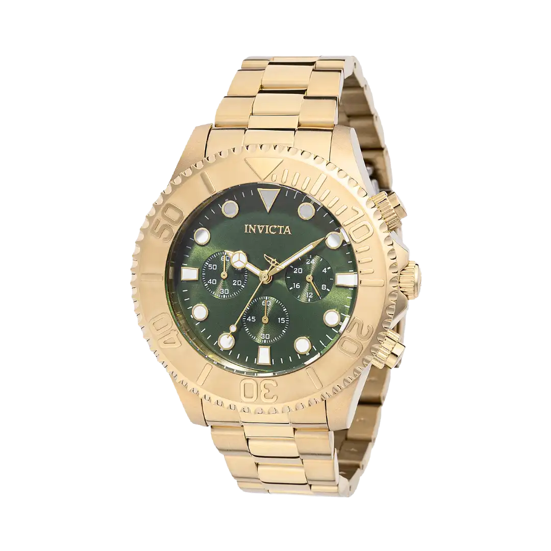 Invicta Pro Diver Men's Watch - 47mm, Gold (49215)