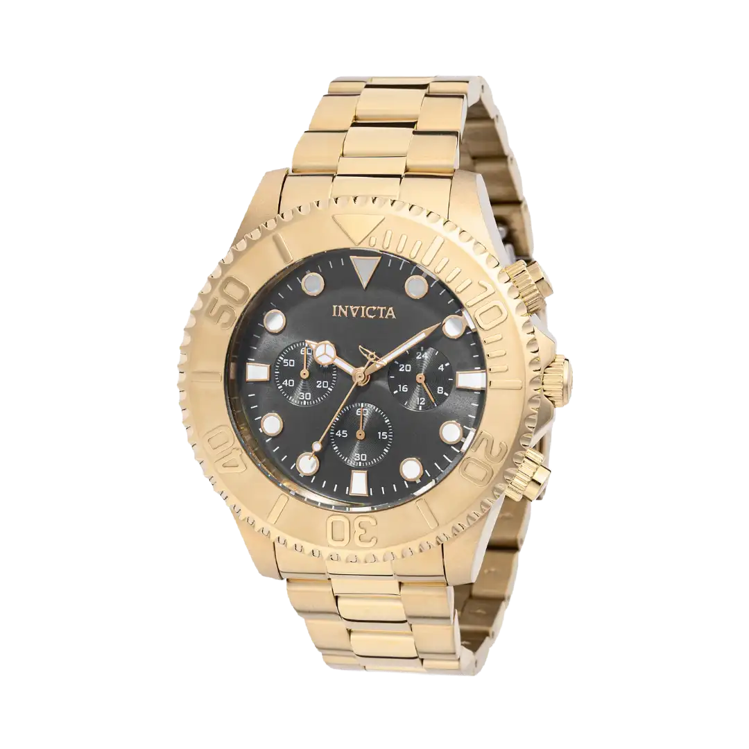 Invicta Pro Diver Men's Watch - 47mm, Gold (49216)
