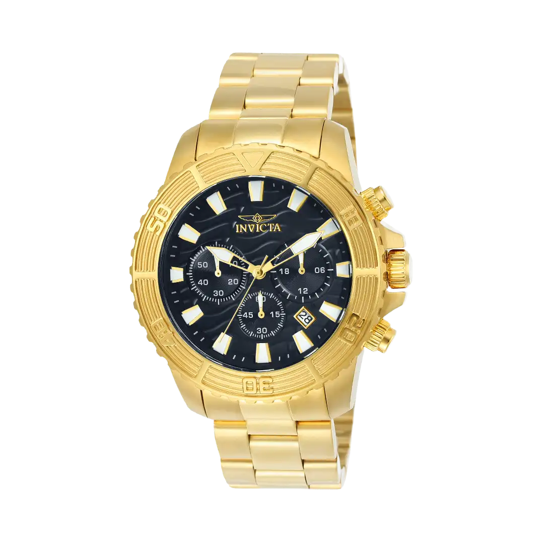 Invicta Pro Diver Men's Watch - 45.5mm, Gold (24000)