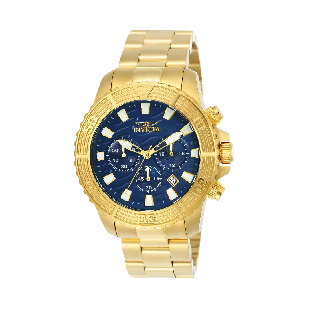 Invicta Pro Diver Men's Watch - 45.5mm. Gold (24001)