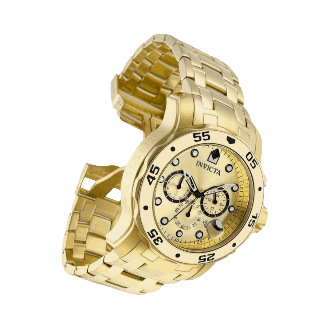 Invicta Pro Diver SCUBA Men's Watch - 48mm, Gold (0074)