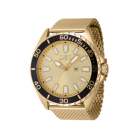 Invicta Pro Diver Men's Watch - 46mm, Gold (46902)