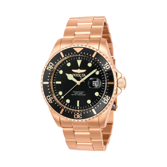 Invicta Pro Diver Men's Watch - 43mm, Rose Gold (23386)