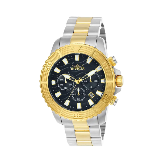 Invicta Pro Diver Men's Watch - 45.5mm, Steel, Gold (24003)