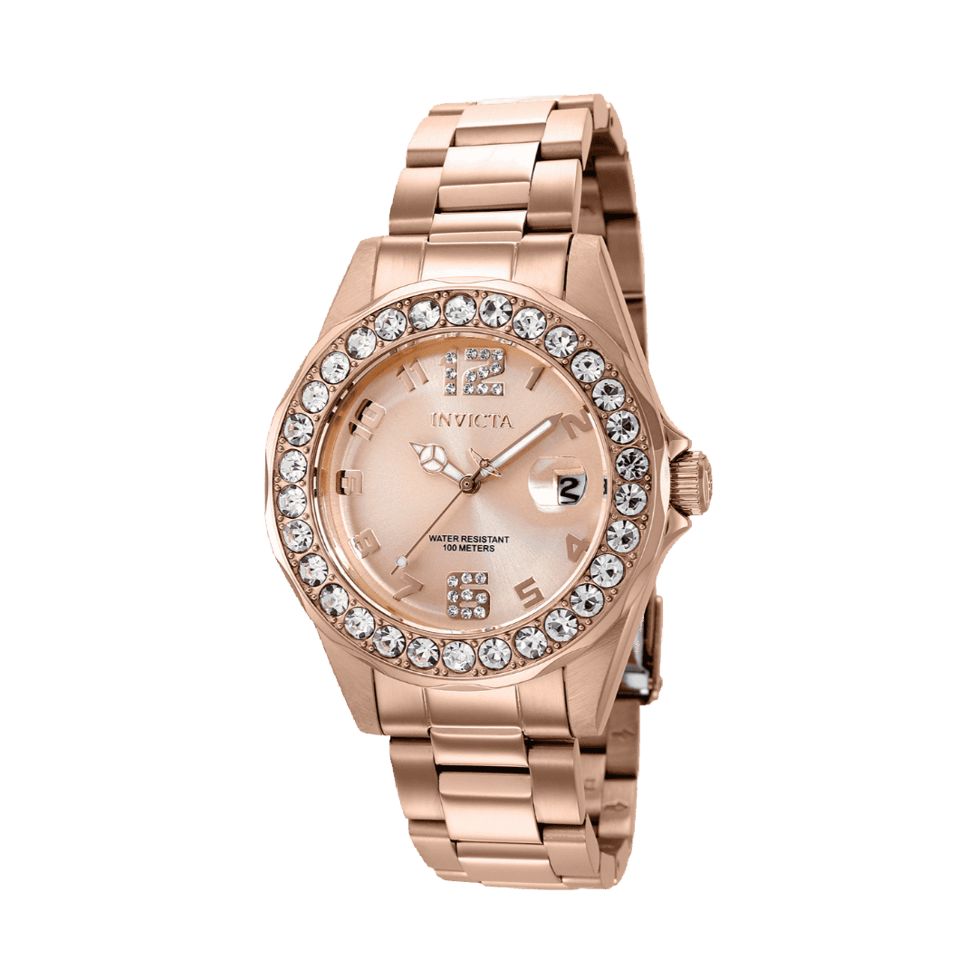 Invicta Pro Diver Women's Watch - 38mm, Rose Gold (37698)