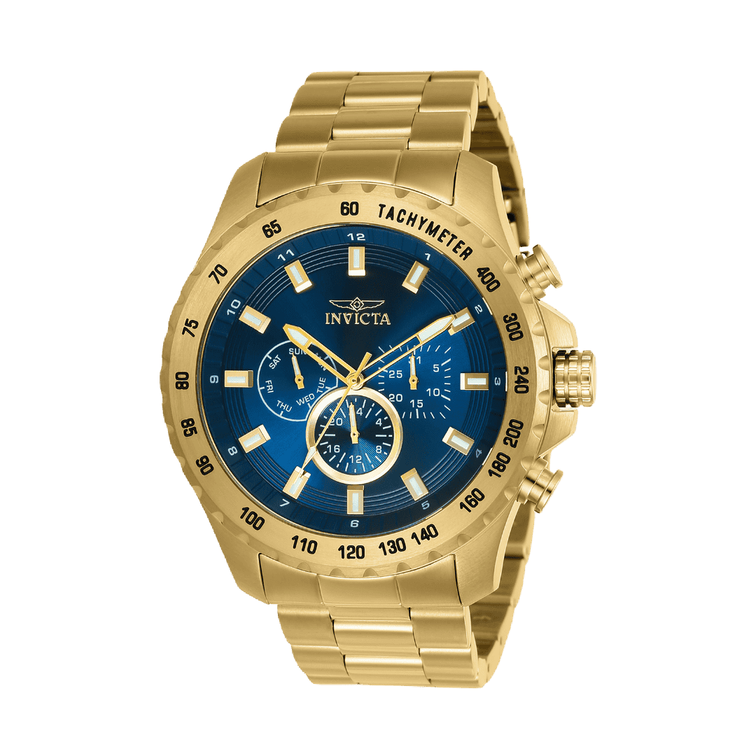 Invicta Speedway Men's Watch - 48mm, Gold (24213)
