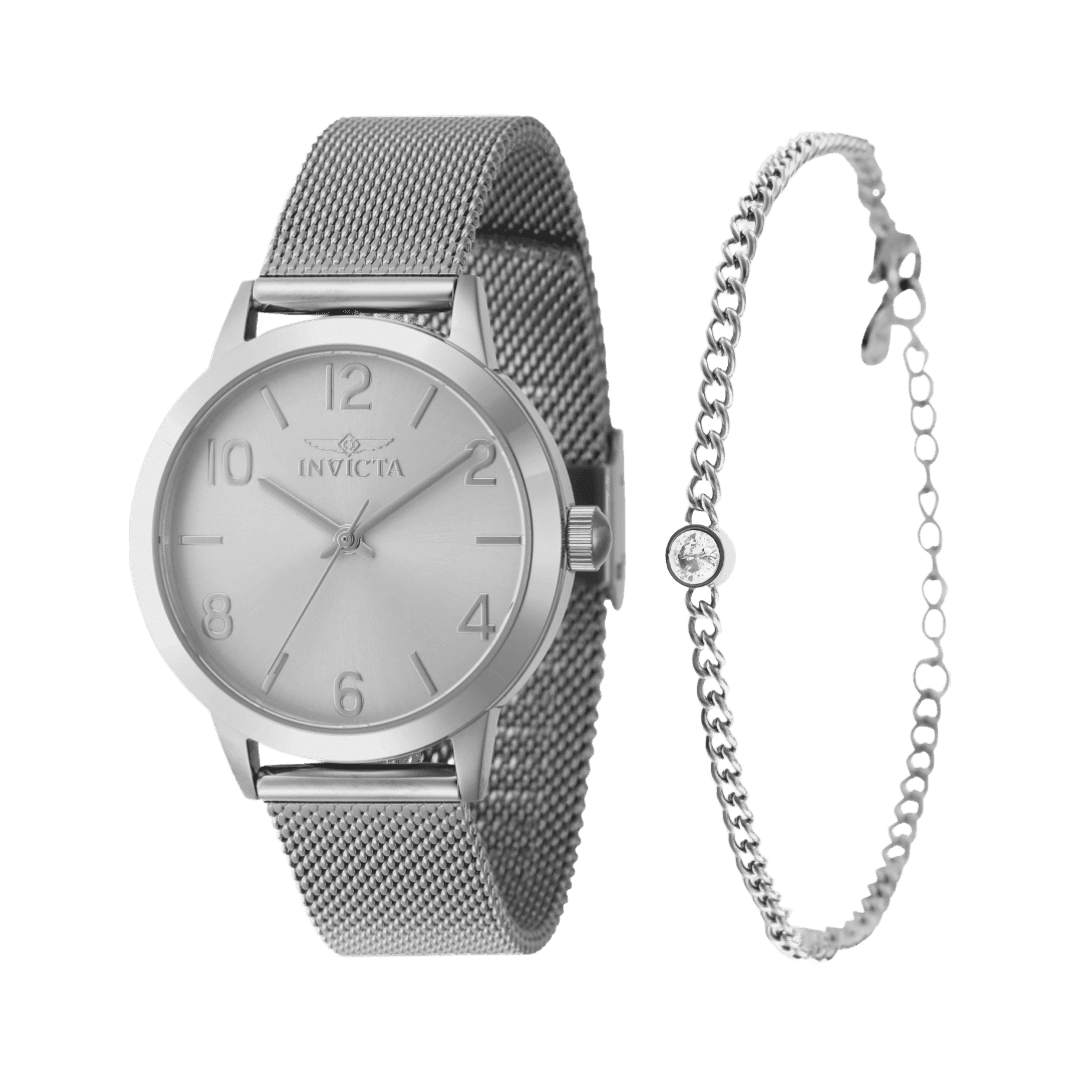 Invicta Wildflower Women's Watch - 34mm, Steel With Bracelet Set (47274)